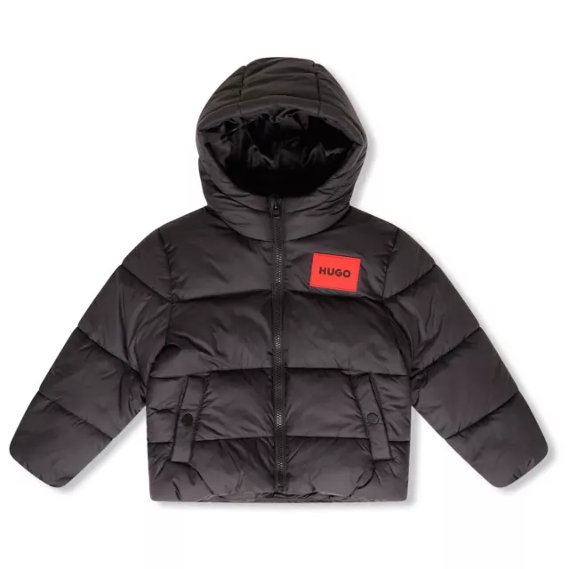 Hugo Juniors Pufferjacke (schwarz)