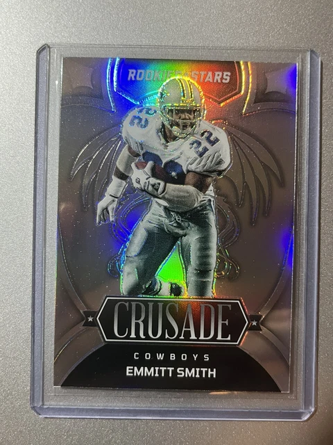 Emmitt Smith  Dallas Cowboys  Panini Rookies & Stars 2021  CRUSADE SILVER PRIZM