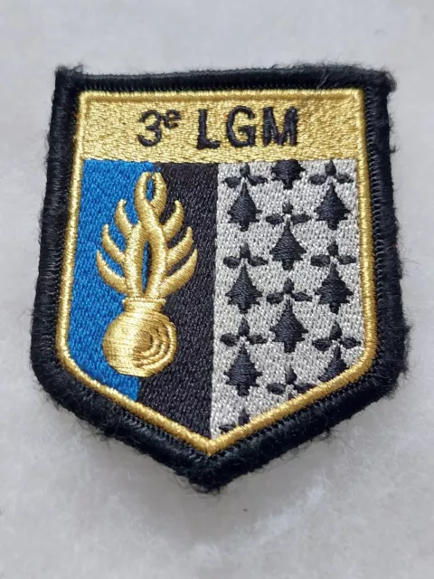 Un insigne tissu militaire Gendarmerie 3° LGM.