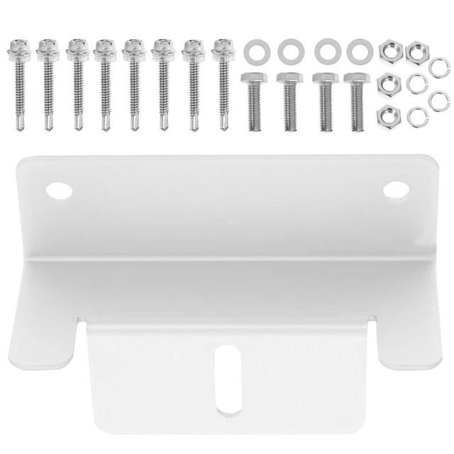 2 Supports De Toit Pour Panneaux Solaires - Fixation ABS Pour Camping-Car, Caravane, Van | Déflecteur Étanche
