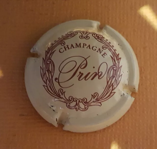 capsule de champagne PRIN N°3 cote 4 euros