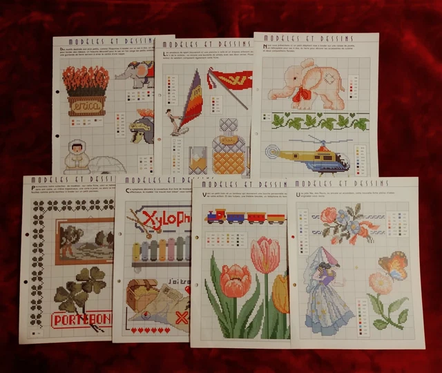 Lot De 6 Kits Point De Croix Animaux Baker Ross - Loisirs Créatifs Pour Enfants Dès 5 Ans