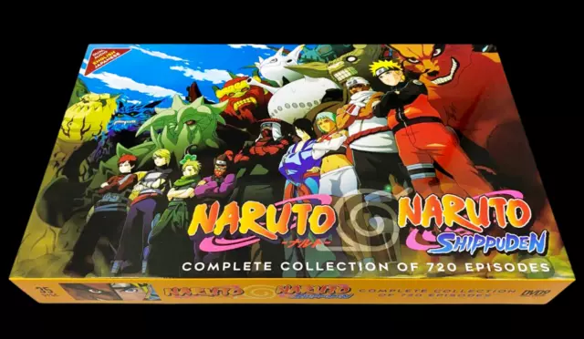 Anime DVD Naruto Shippuden Episode 1-500 Complete English Dubbed All Region