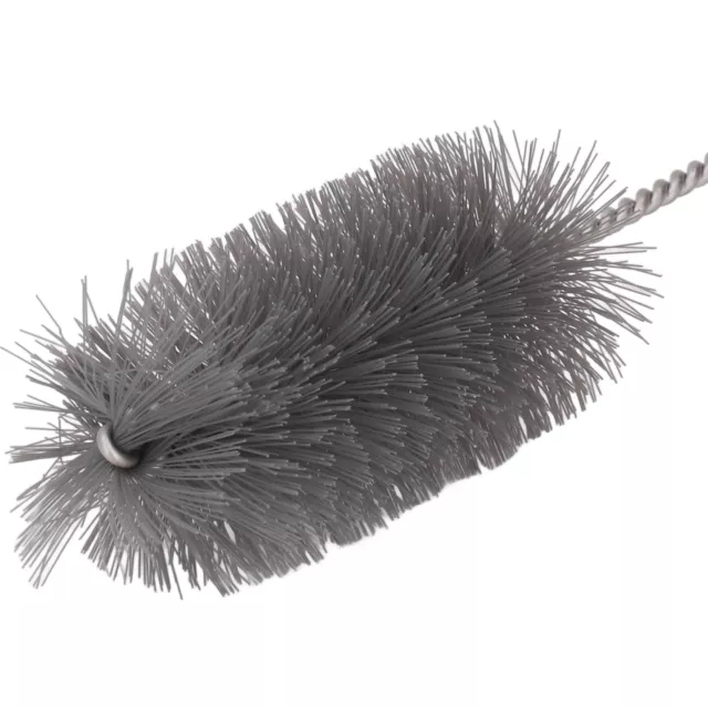 Cleaning Brush With Straw Bottle Brush Soft Flexible Bristles Long Handle For