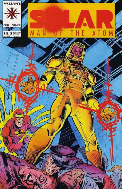 Solar, Man of the Atom #30 VF; Valiant | we combine shipping