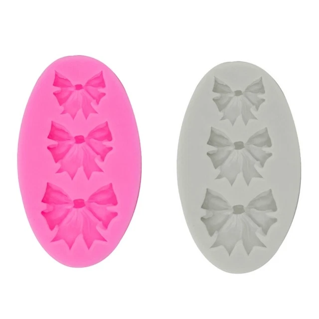 Bowknot Silicone Mold Biscuits Cake Mold Vegetable Fudge Candy Dessert Mold