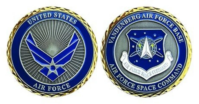 VANDENBERG AIR FORCE Base Hawks Space And Missile Country 1.75