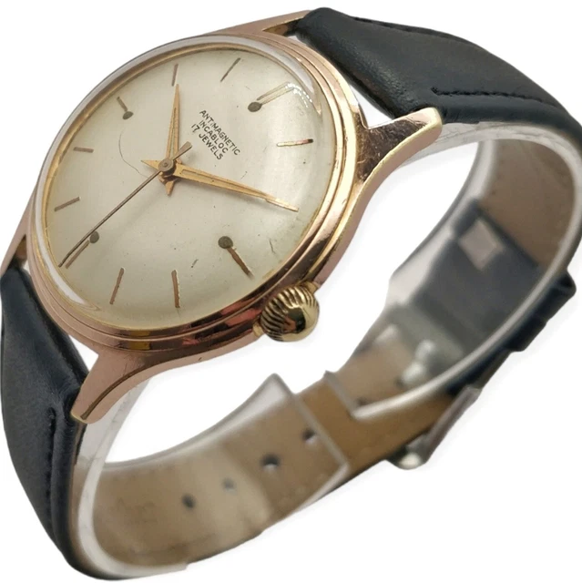 Montre Mécanique Vintage Des Années 1950 - Boîtier 33mm, Remontage Manuel