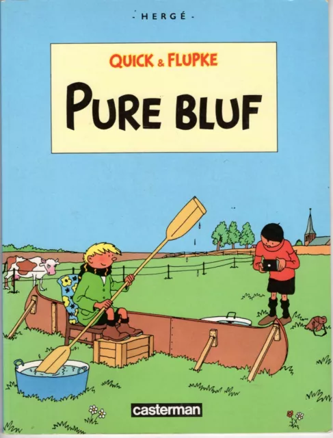 Quick Et Flupke  Herge Edition En Flamand 1990 Tbe