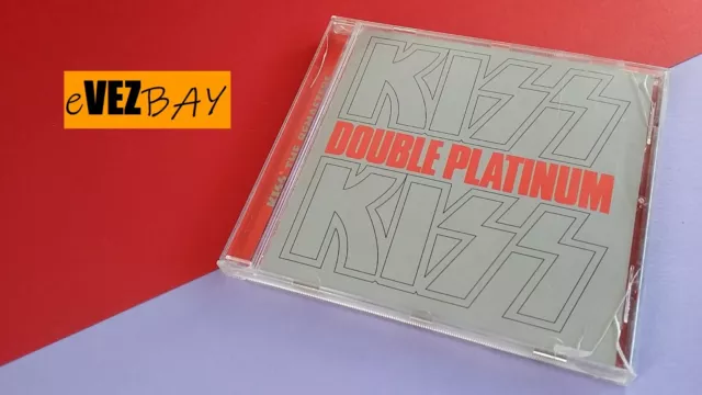CD - KISS - DOUBLE PLATINUM - 1997 Mercury - The Remastered