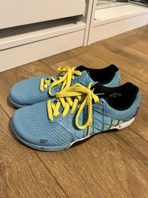LADIES REEBOK CROSSFIT CF74 Trainers Lifting Shoes Size 6 39
