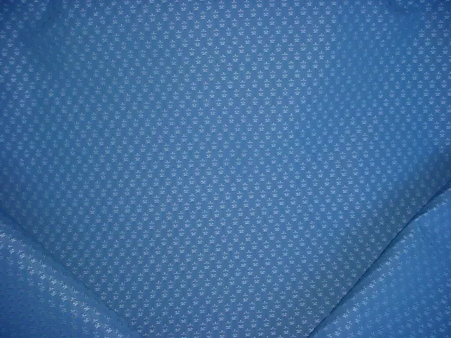 19-1/2Y Kravet Lee Jofa Lagoon Blue Sky Fleur Drapery Upholstery Fabric