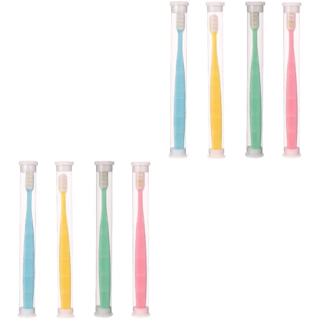 8 un. cepillos de dientes de limpieza de cabello Pp Wangan cuidado oral