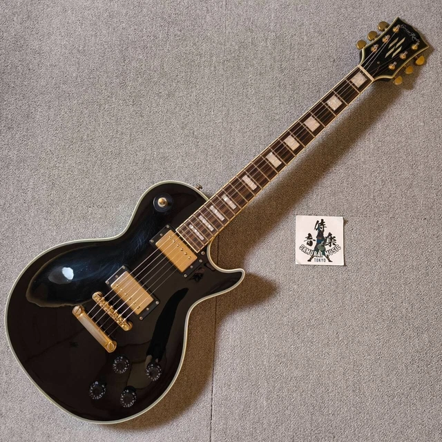 GRASS ROOTS LES Paul Custom Model Black ESP Electric Guitar 4.2kg From ...