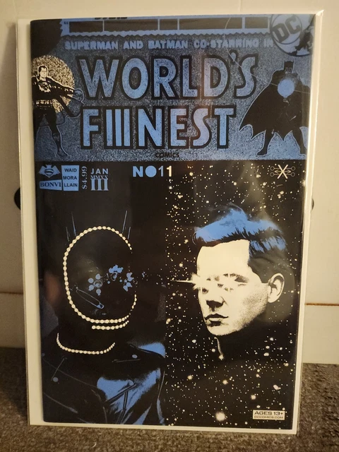 Batman/Superman: Worlds Finest 11  Jack White Variant DC. Mylar Bagged. Box F2