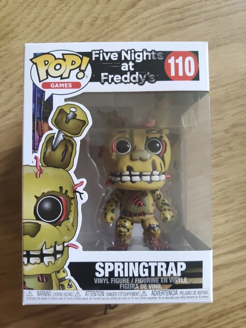 Pop Springtap FIVE NIGHTS AT Freddys Springtrap Funko POP #110 £74.00 - PicClick UK