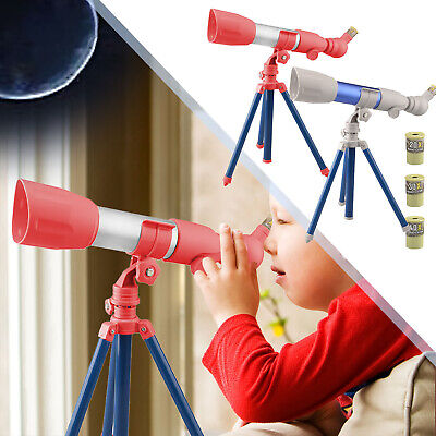 Lupas con telescopio astronómico para niños juguetes educativos de ciencias educativas