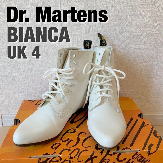 Dr martens bianca white hot sale