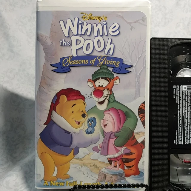 Winnie The Pooh Seasons Of Giving Vhs WINNIE THE POOH - Seasons of Giving (VHS, 2000, Clam Shell) £6.66