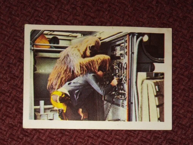 Star Wars Empire Strikes Back Vintage FKS Sticker  #109 Repairing Hyperdrive