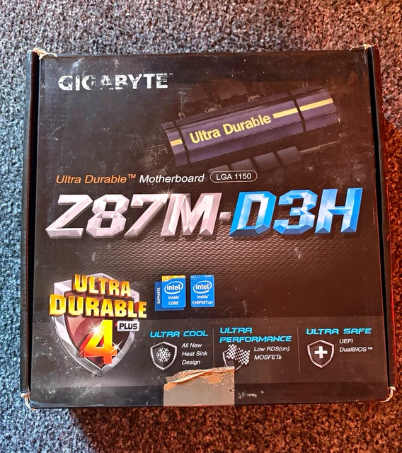 GIGABYTE GA-Z87M-D3H Z87 MicroATX LGA1150 DDR3 HDMI Motherboard ...