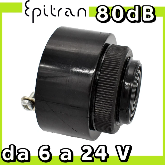 CICALINO BUZZER 5V 12V 24V Arduino attivo high decibel piezoelettrico CICALINO BUZZER 5V 12V 24V Arduino attivo high decibel piezoelettrico