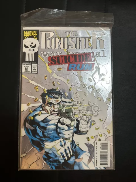 Marvel Comics - THE PUNISHER WAR JOURNAL: "Suicide Run" Vol. 1 No. 61 Dec. 1993