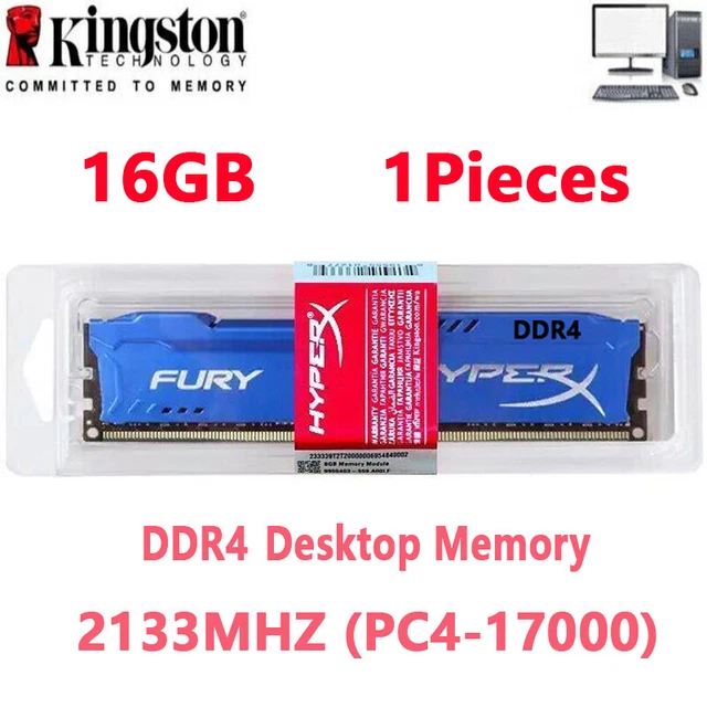 Crucial Ballistix 16GB DDR4 3200MHz Desktop RAM – DIMM 288-Pin, Single Module