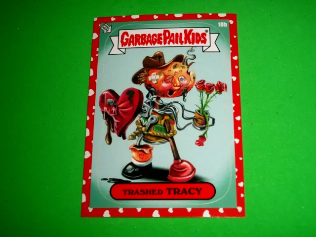 2024 Garbage Pail Kids Putrid Valentines "TRASHED TRACY" Red Heart Parallel 10b.