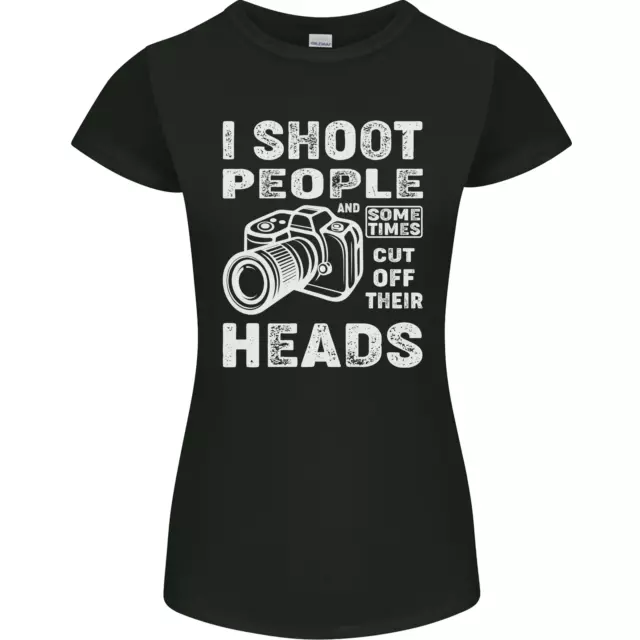 T-shirt donna Photography I Shoot People Photographer Petite Cut