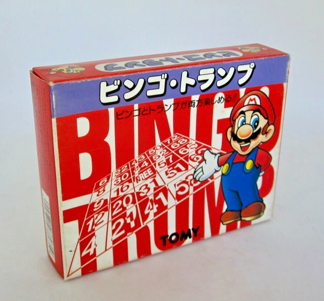 Mario Trump SUPER MARIO BINGO TRUMP CARD GAME by Tomy Nintendo EUR 50,00 - PicClick FR