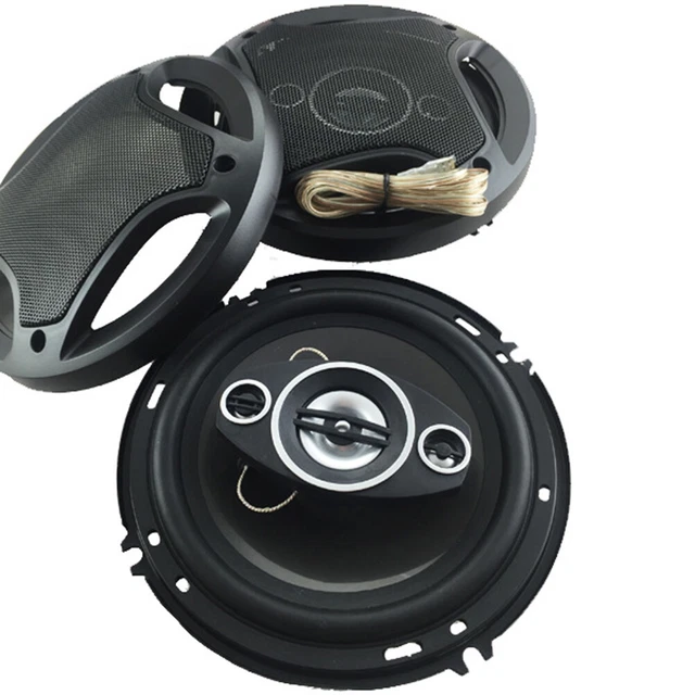 2x Haut parleurs auto Enceinte Voiture Coaxiale jusqu'à 220W TS-1072