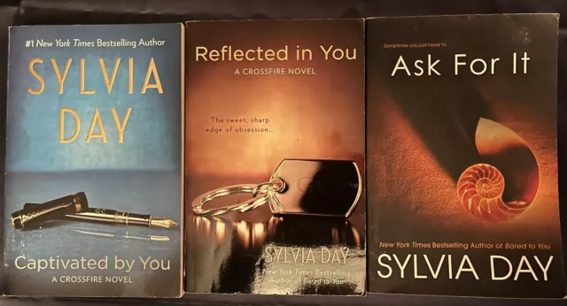 Crossfire Series by Sylvia Day - 3 Tradesize Books