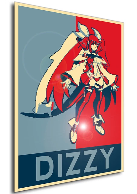 PROPAGANDA POSTER - Pixel Art - Guilty Gear - Dizzy £7.12 - PicClick UK