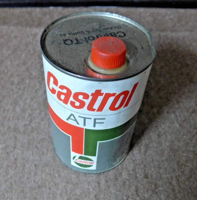 Castrol TQ Oeldose ATF  Suffix A Oldtimer Werkstatt Tankstelle voll Deco