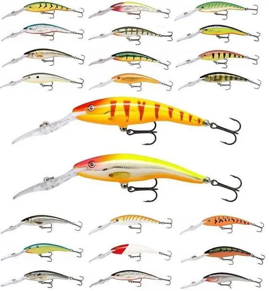 Rapala Deep Tail Dancer 7cm 9cm 11cm 13cm Wobbler Tiefläufer Schleppen Trolling