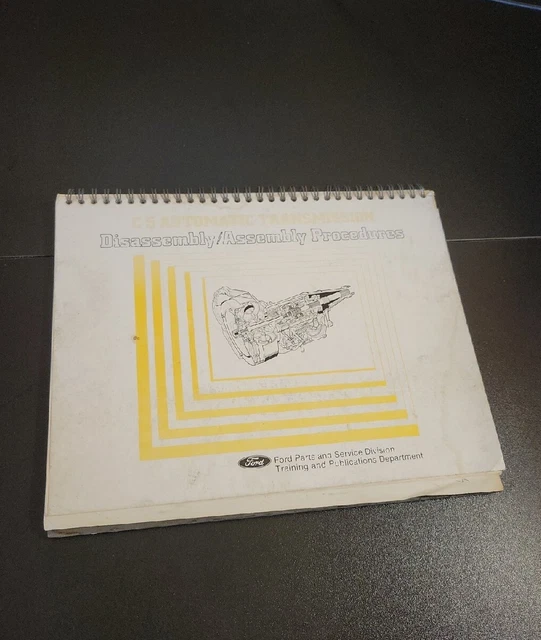 FORD C5 AUTOMATIC Transmission Disassembly Assembly Procedures Guide