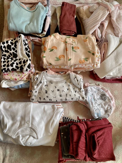 baby girl clothes 0-3 months bundle