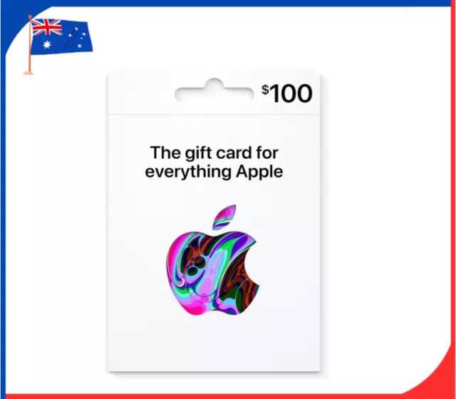 Apple Gift Card $100 - App Store, Itunes, Iphone, Ipad, Airpods, Macbook