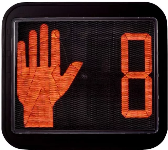 DIALIGHT Pedestrian Countdown  LED Traffic Crossing Sign Crosswalk Module