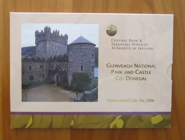 KMS Irland 2006 Glenveagh National Park and Castle Euro Kursmünzensatz BU 3,88€