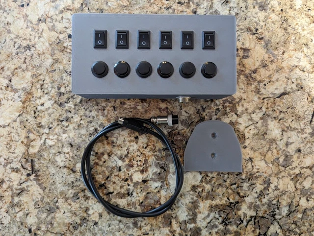 Special Apex Neptune Breakout Box 12 Switch 6 Inputs 6 Rockers 6 Push Buttons