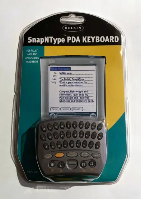 Belkin: SnapNType PDA Keyboard F8P3500 (For Palm M500 M505) - 2002 NEW & SEALED