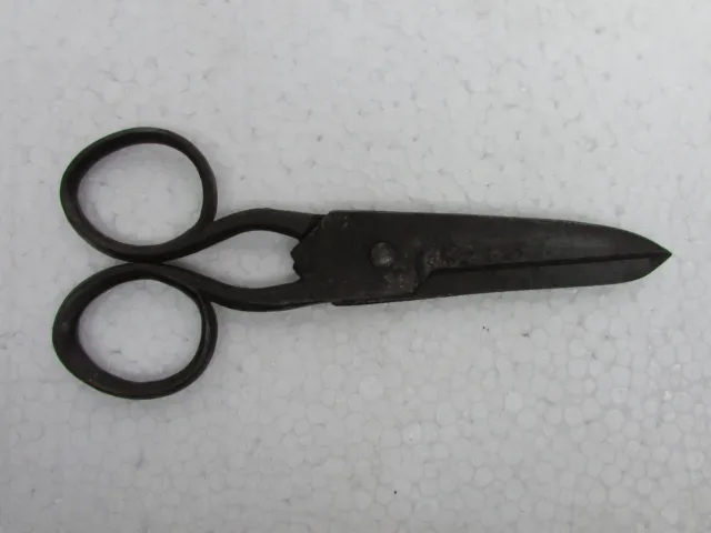 Vintage Old Handmade Handcrafted Unique Original Iron Scissors Collectible 2