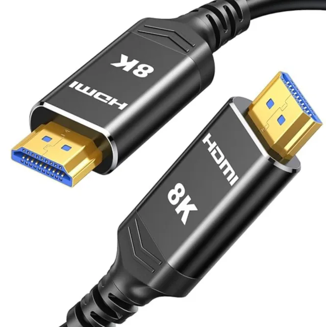 8K HDMI 2.1 kabel15M, HDMI Kabel CL3 In Wall 48Gbps Ultra High Speed Bewertet...