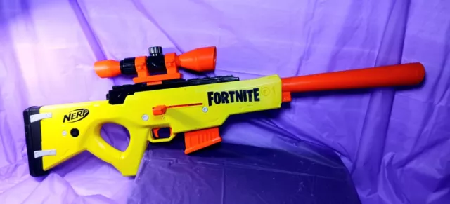 NEW Nerf Fortnite Heavy SR Blaster Sniper Rifle Nerf Guns Boys Toy