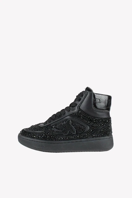 PINKO Chaussures Baskets Femmes Eu 35 Noir Chaussures Décontractées Sport