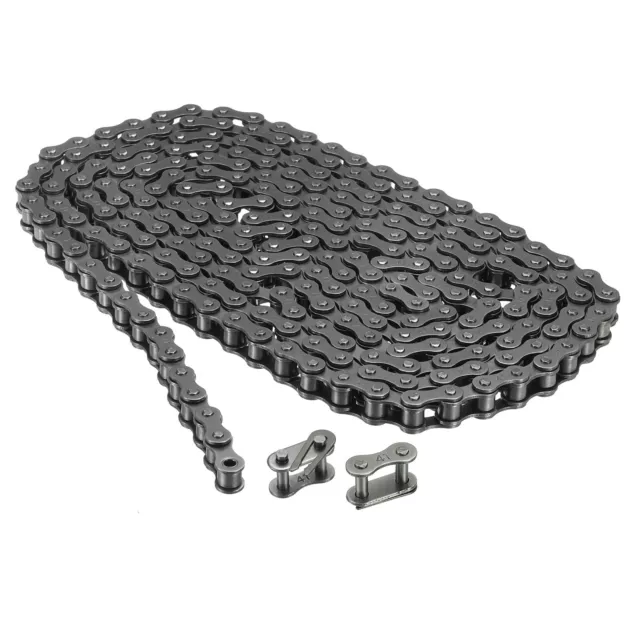 085-1/#41-1 Roller Chain 10 Feet with 2 Free Chain Master Links, 240 Links