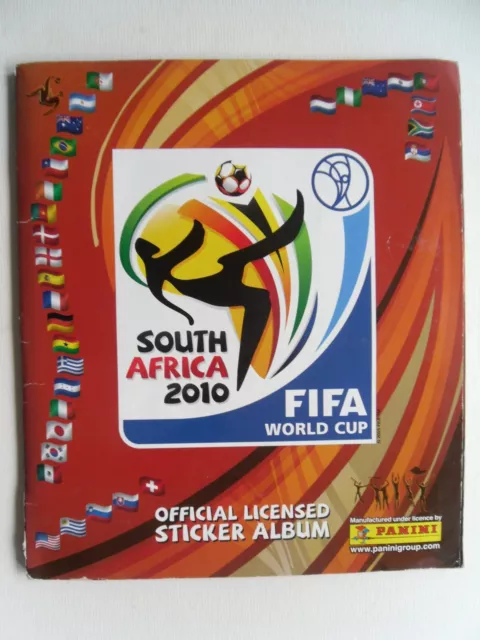 Album Panini World Cup South Africa 2010 coupe du Monde football chromo complet