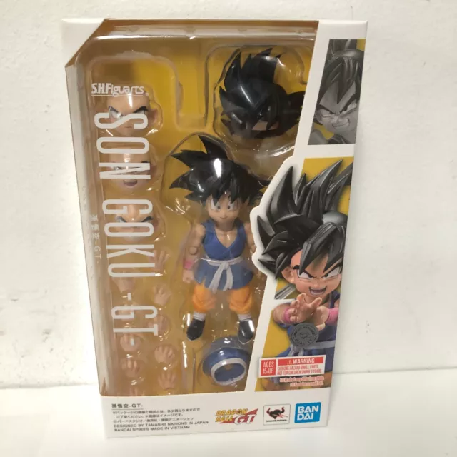 AUTHETNIC Bandai SH Figuarts Dragon Ball GT Kid Goku NEW SEALED 2024 VERSION